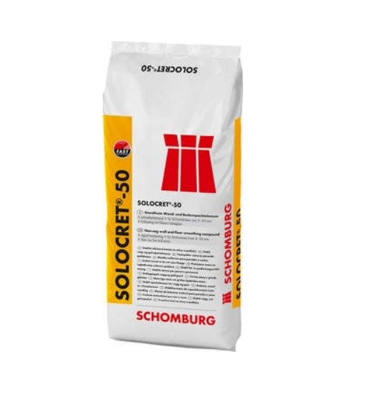 Schomburg Solocret 50 Spachtelmasse Fullmasse Trockenbau Wand