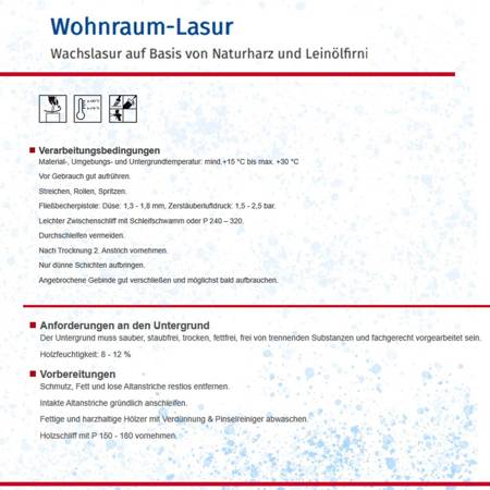 Remmers WOHNRAUM-LASUR MOCCA 0,75L