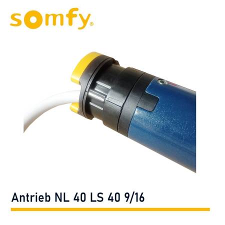 Somfy NL40 LS 40 9/16 VVF Kabel 2,5m Rollladen Minirollläden Zubehör Inklusive