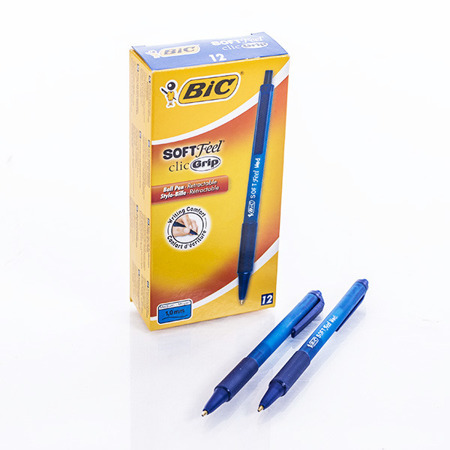 Długopisy BIC Soft Feel 1mm 12szt.