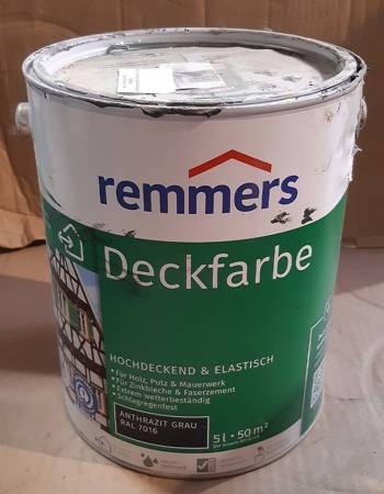 Outlet Remmers Aidol Deckfarbe 5 L - antracyt