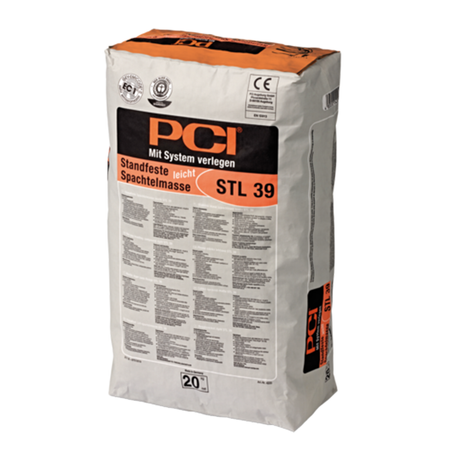 PCI STL 39 Standfeste Spachtelmasse leicht 20 kg Boden-Ausgleich