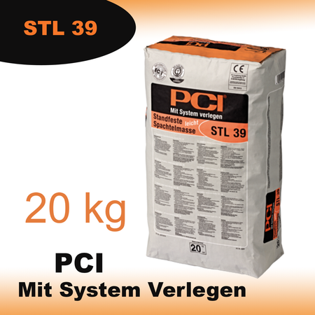 PCI STL 39 Standfeste Spachtelmasse leicht 20 kg Boden-Ausgleich
