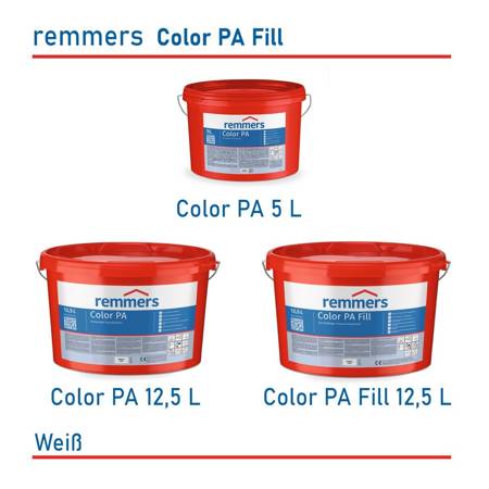 Remmers Color PA Hochwertige Reinacrylat-Fassadenfarbe BASt gelistet Weiß 5 L 