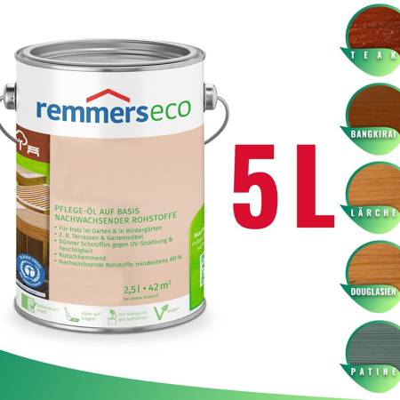 Remmers Gartenholz-Öl eco 5 L Terassen-Öl - Patina