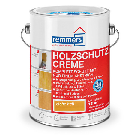 Remmers Holzschutz-Creme 0,75 L - dąb jasny