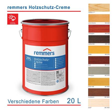 Remmers Holzschutz-Creme 20 L - Palisander