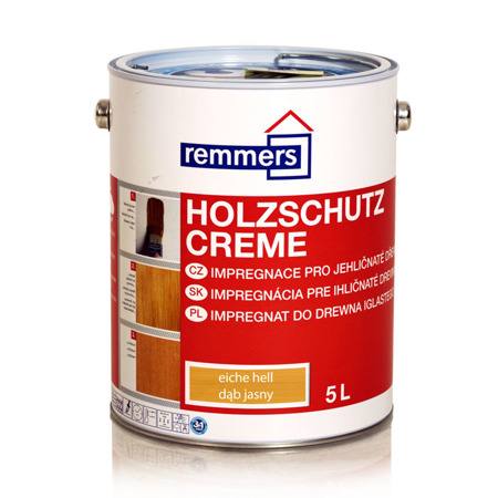 Remmers Holzschutz-Creme 5 L - dąb jasny
