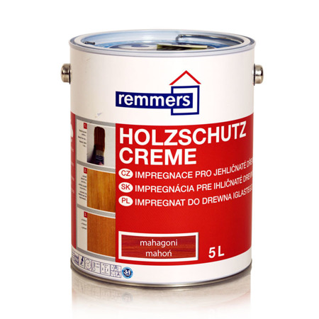 Remmers Holzschutz-Creme 5 L - mahoń