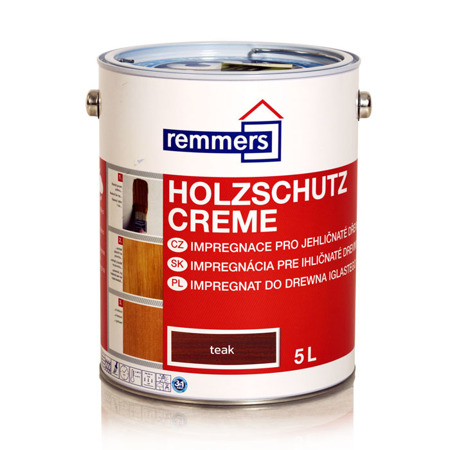 Remmers Holzschutz-Creme 5 L - teak