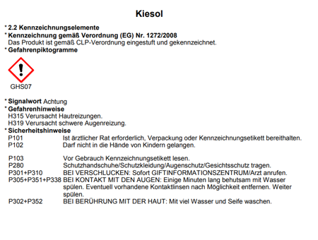 Remmers Kiesol zestaw bezrozpuszczalnikowy koncentrat krzemionkujący 5 KG+ 9 kartuszy dozujących